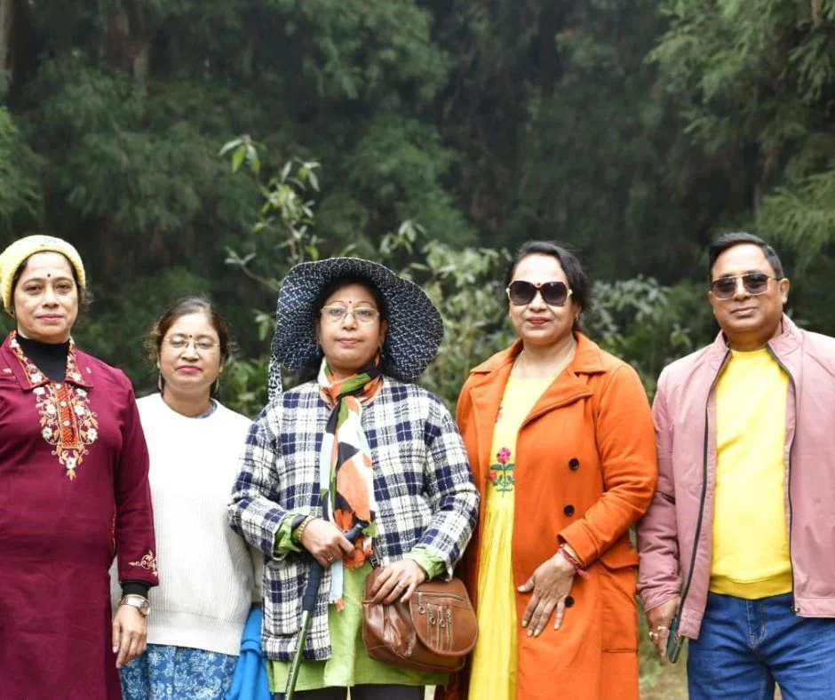 Guests from their Silk Route Package Tour with Adorable Silkroute