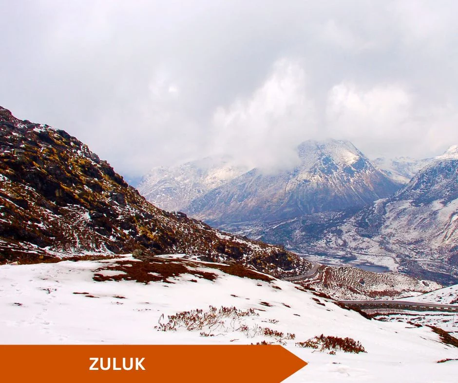 Visit Zuluk during your Silk Route Group Tour Package from Kolkata